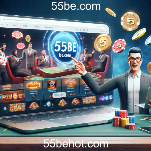 Explore o Mundo dos Cassinos Online no 55be.com